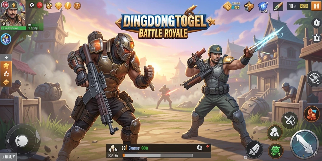 Tampilan gameplay mendebarkan di DINGDONGTOGEL.