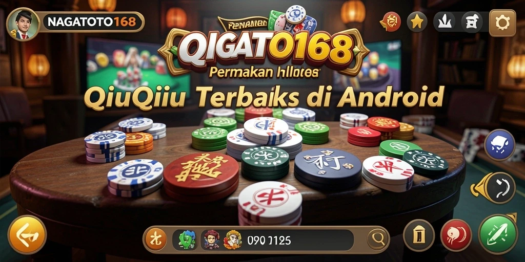 Tampilan gameplay QiuQiu yang seru dan mengasyikkan.