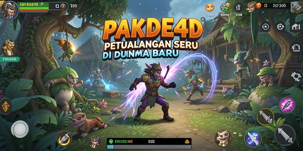 Gameplay PAKDE4D menampilkan petualangan mendebarkan yang siap dinikmati.