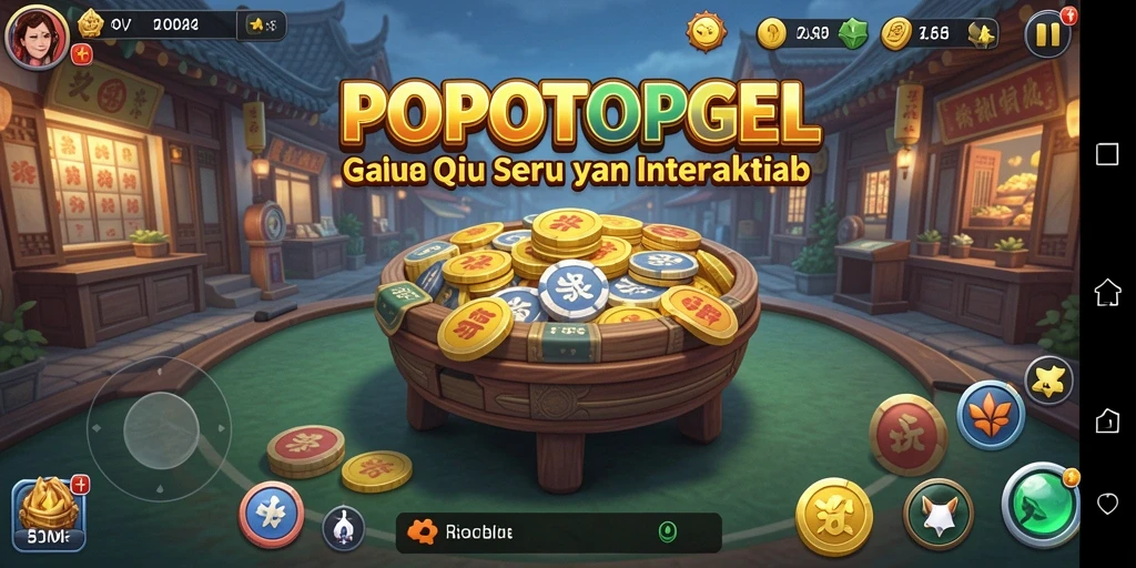 Screenshot gameplay QiuQiu yang menarik dari POPOTOPGEL.
