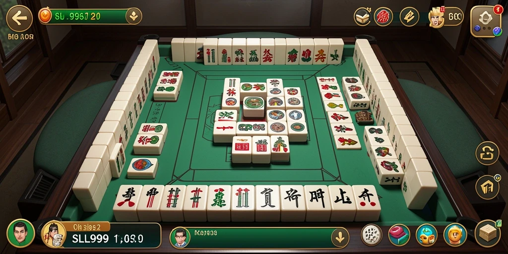 Screenshot menunjukkan gameplay Mahjong yang seru dan menantang.